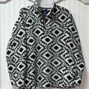 Turnrows Western Fleece Pullover Sweatshirt 2XL Farm